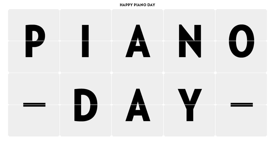 Happy Piano Day 2026!
