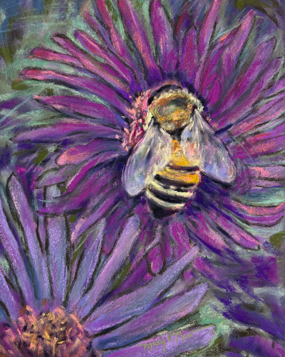 Soft pastel painting by Mary Pow