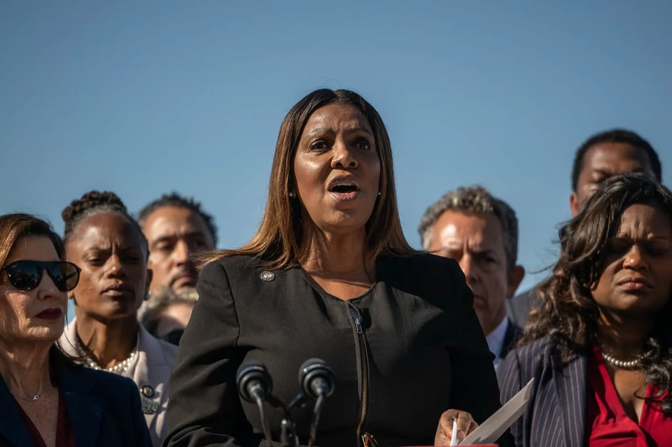  Trump continues vindictive and baseless indictments against those he considers his enemies like NYS Attorney General Letitia James.