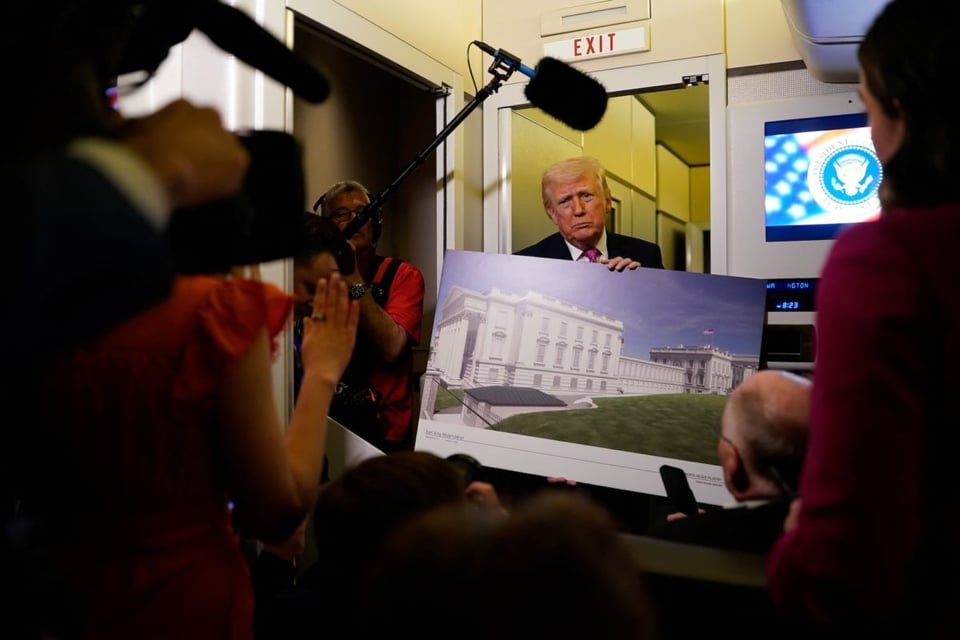 Trump wants his ballroom