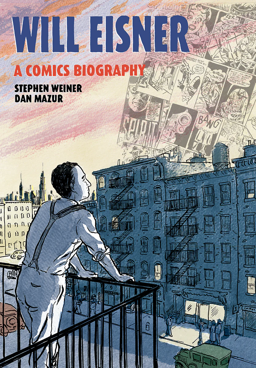 the cover to will eisner: a comics biography