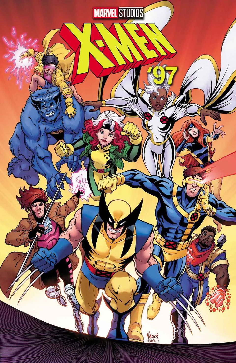 X-Men '97 #1 Cover Art by Todd Nuack