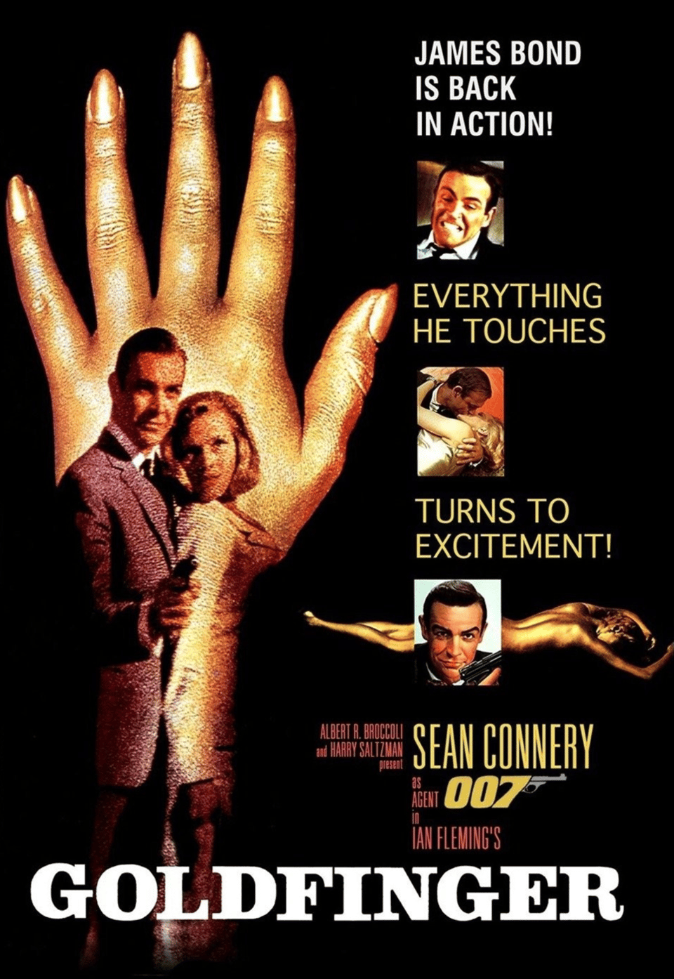 goldfinger movie poster