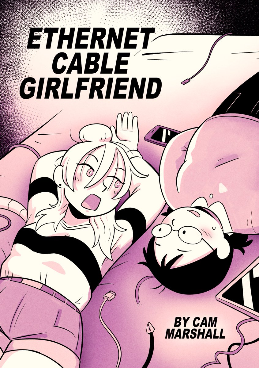 Ethernet Cable Girlfriend by Cam Marshall