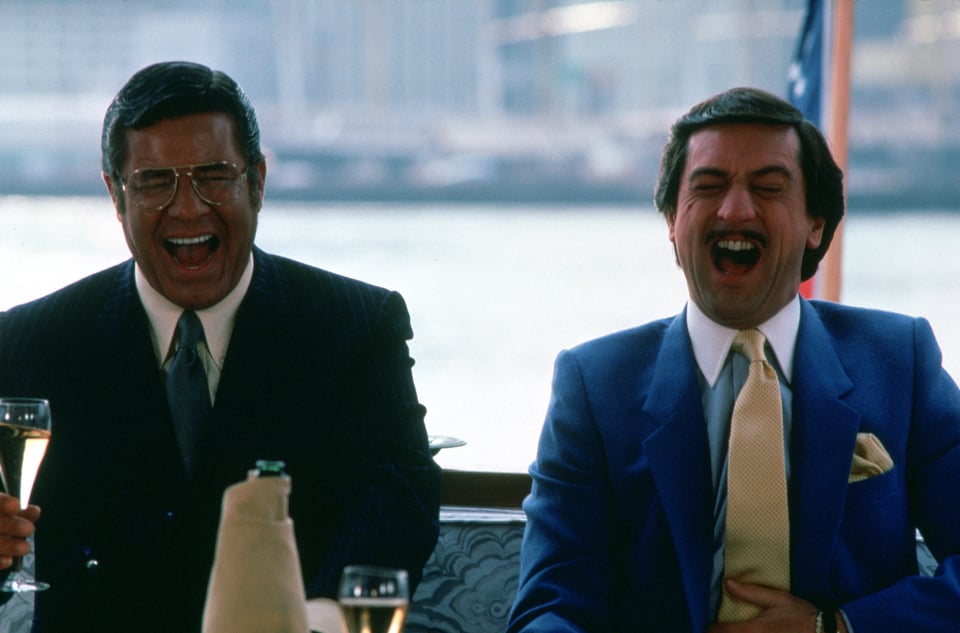 Still image from “The King of Comedy.”