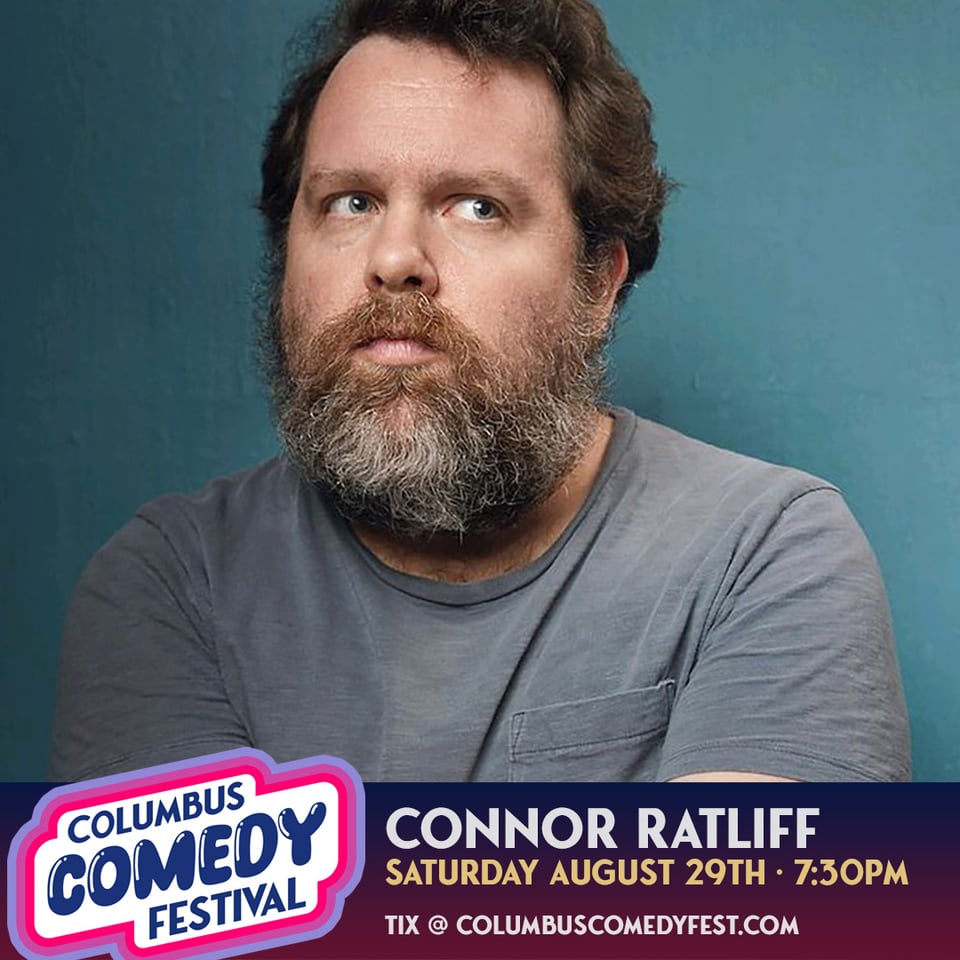 Columbus, Ohio! August 29th at the Columbus Comedy Festival