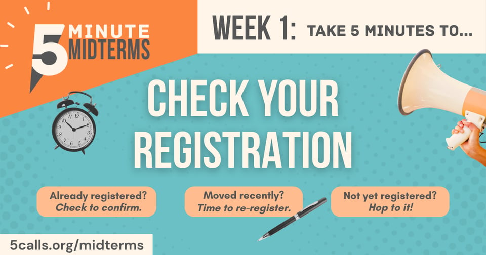 Your 5 Minute Midterms Week 1 Action