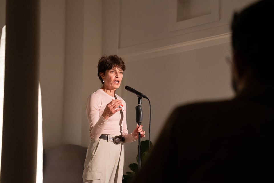 Marcia telling a story.