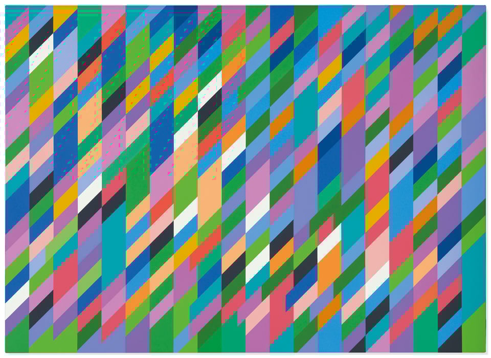 Bridget Riley: Colourful
