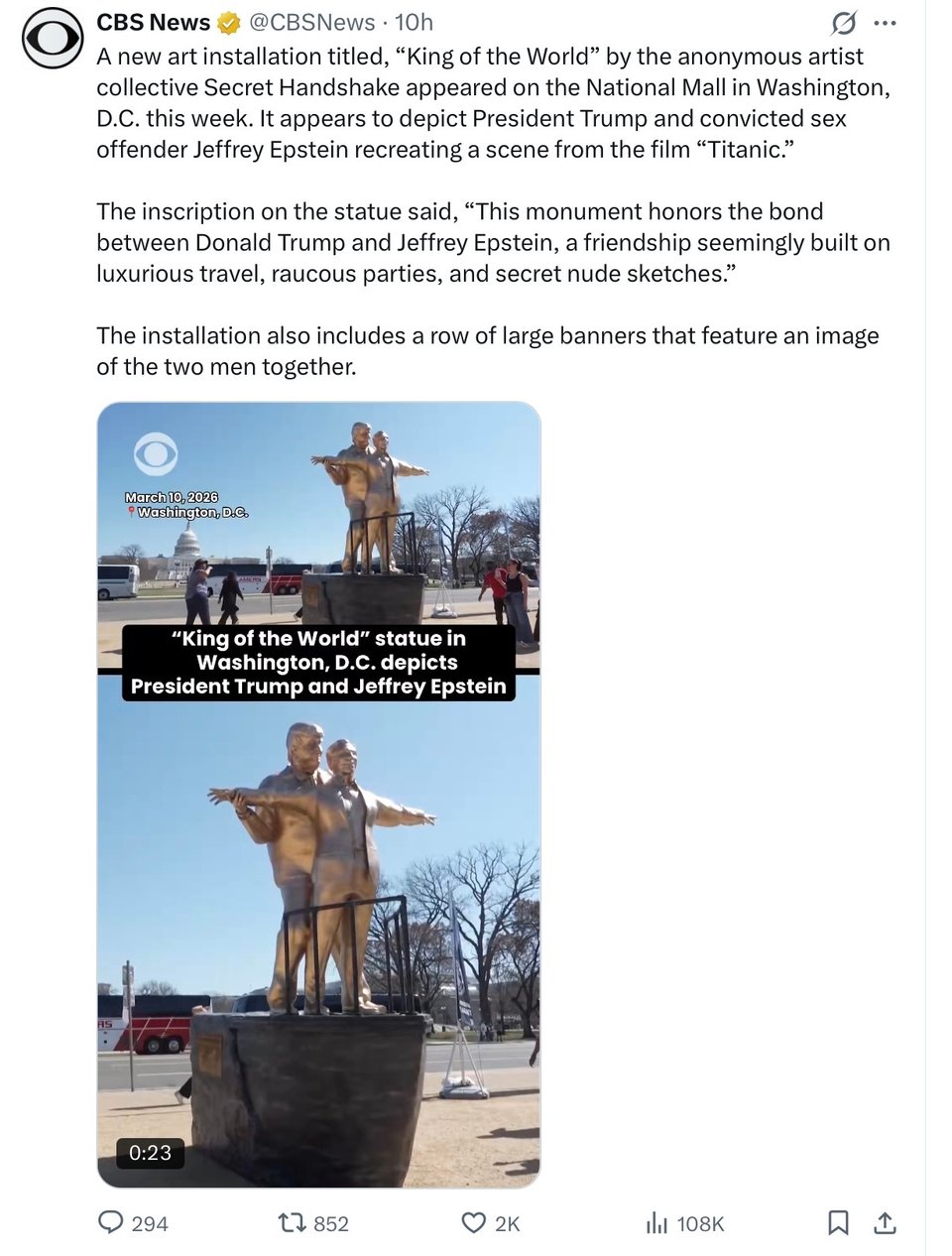 Trump and Epstein together forever.