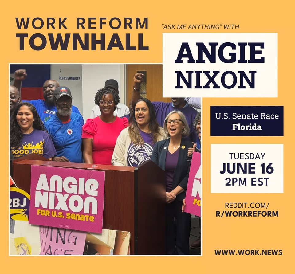 AMA with Angie Nixon - Florida's Berniecrat for U.S. Senate