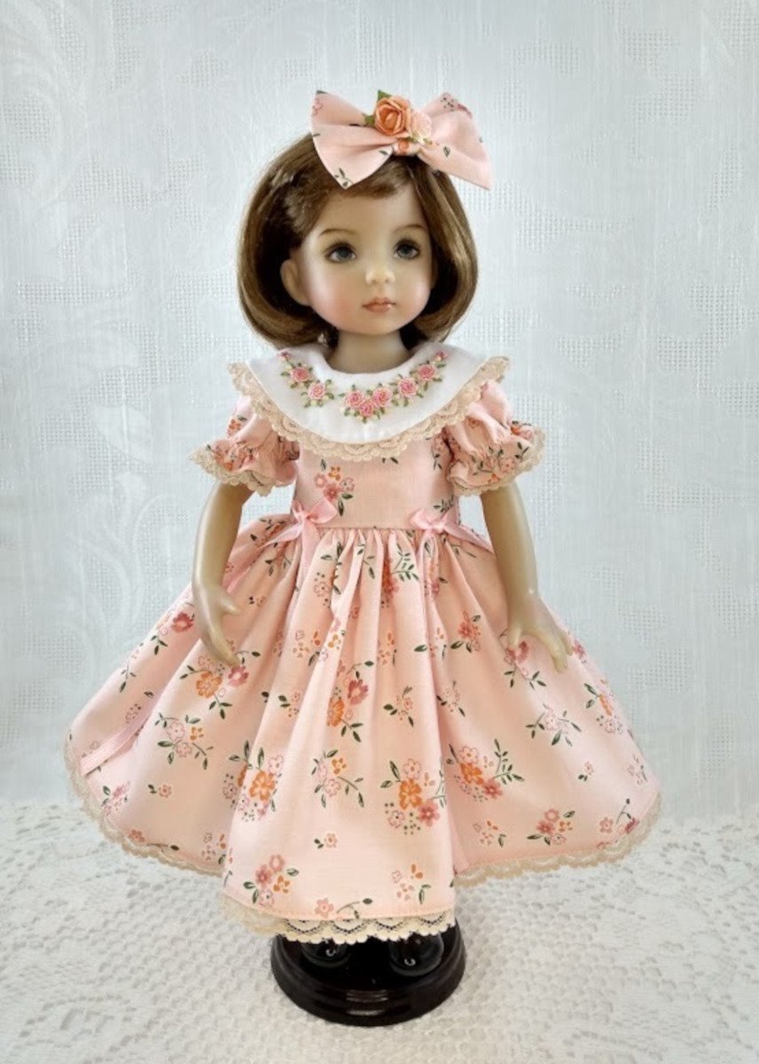 Easter dress for doll