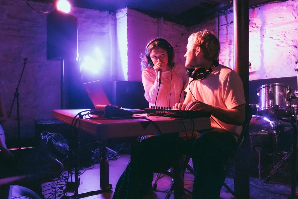 Sweet moment of Surface performing together