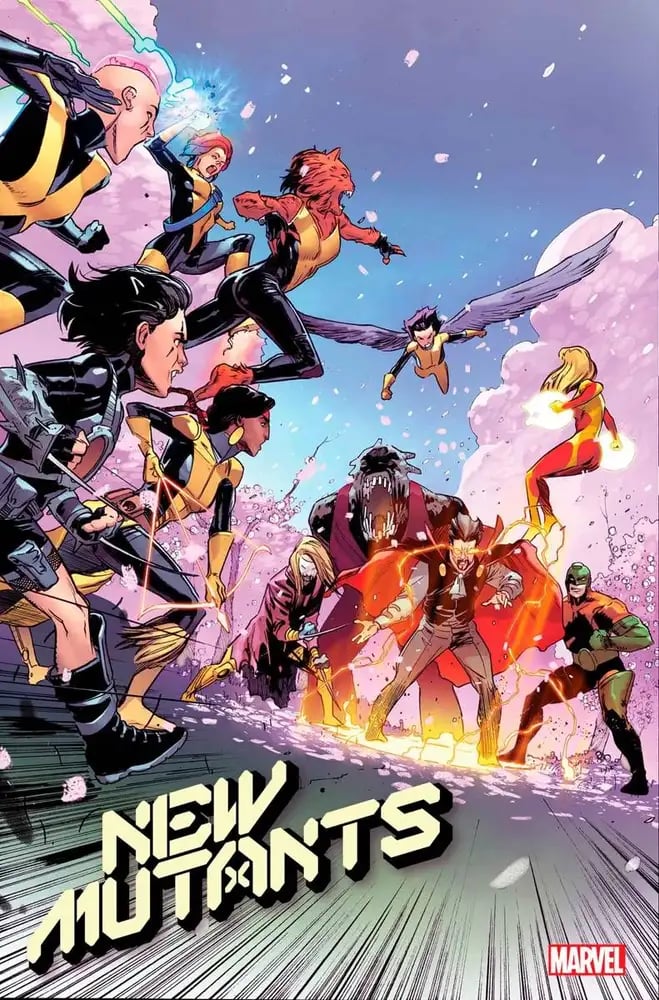 The cover of New Mutants: Lethal Legion #4!