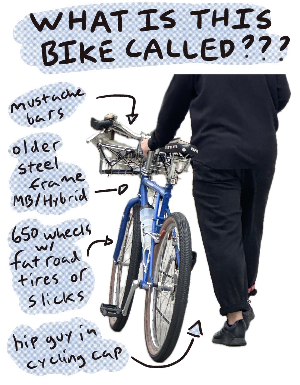 cool guy with a cool bike