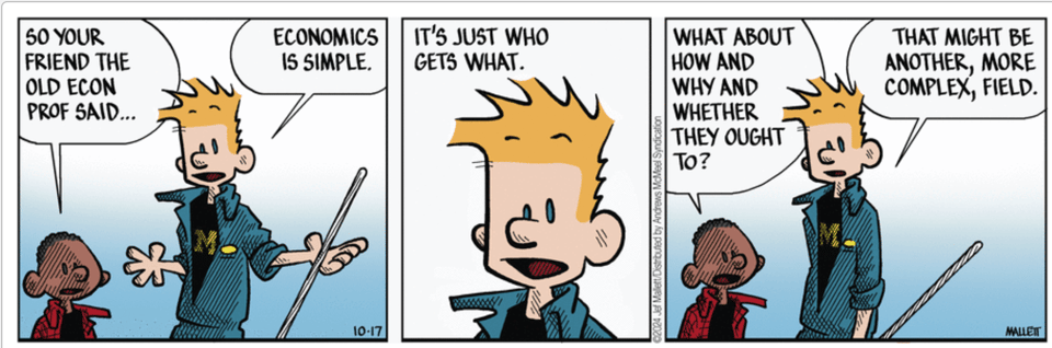 A three panel cartoon. In the first panel, frazz says