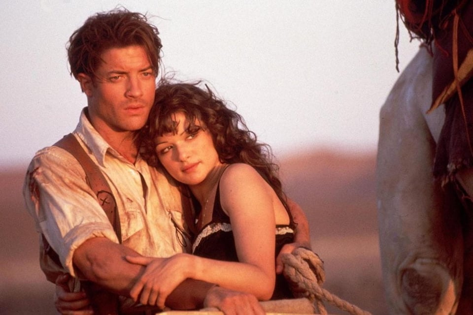 Rick O Connell and Evie from The Mummy