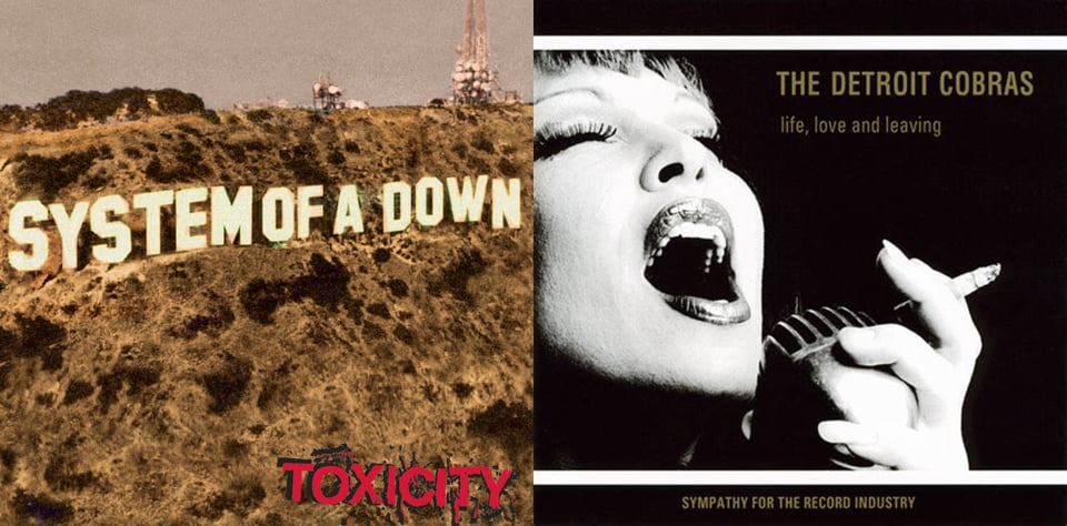 #503 The Best Album of 2001, Round 1 Match #63: System of a Down vs. The Detroit Cobras