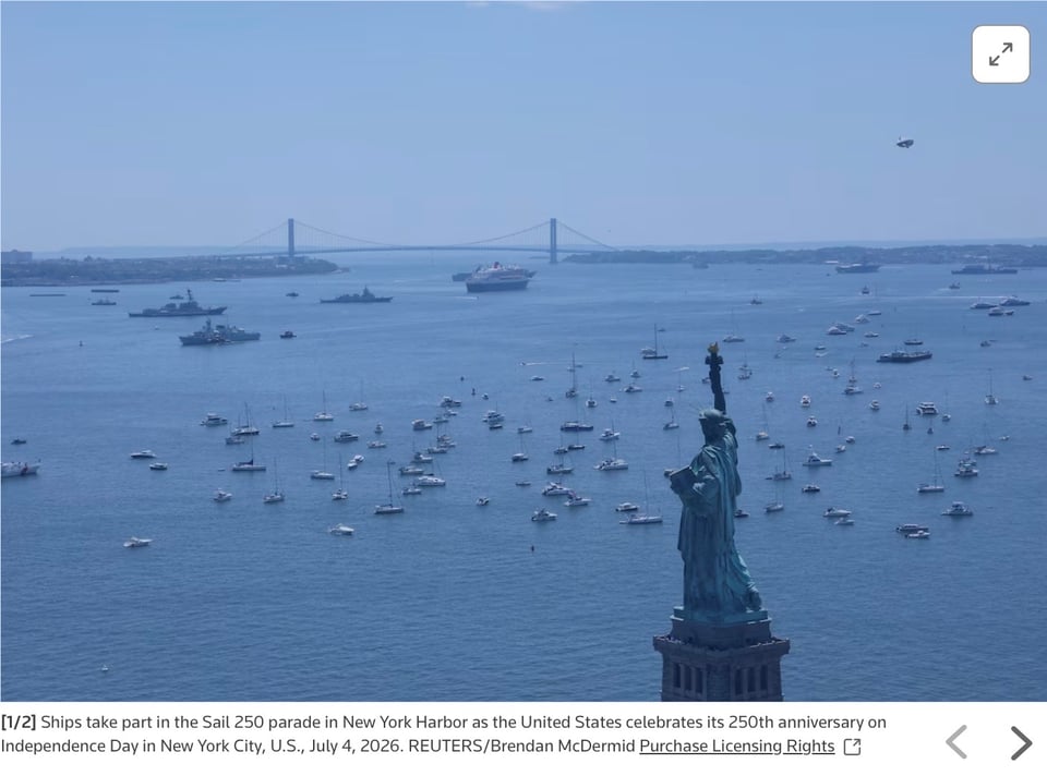 Tuesday, July 7, 2026. Annette's Roundup for Democracy.