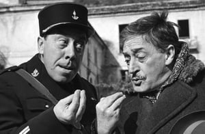 italian actor toto and french actor fernandel untied