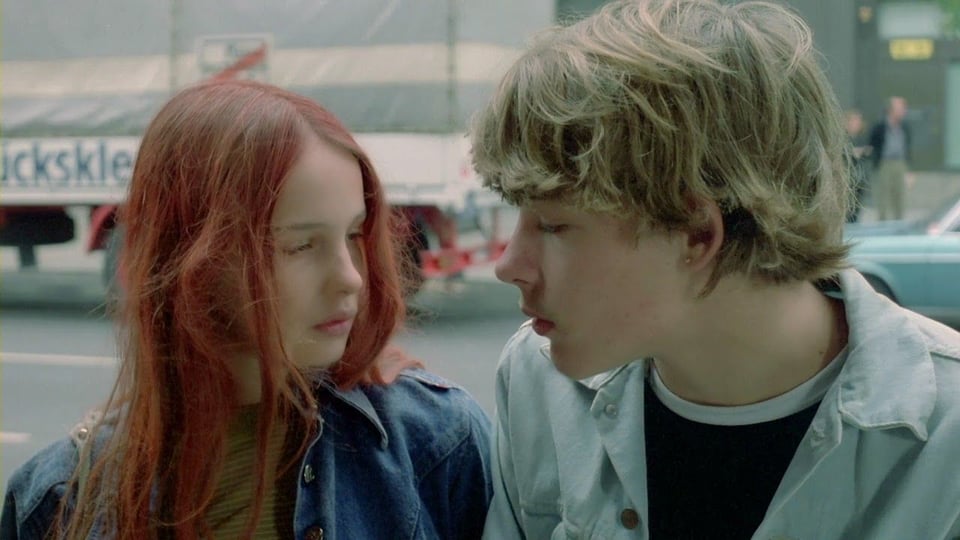 Still image from "Christiane F."