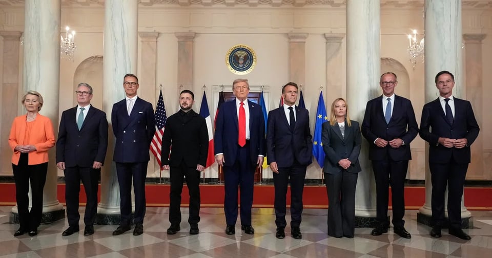 Group picture in the White House today.