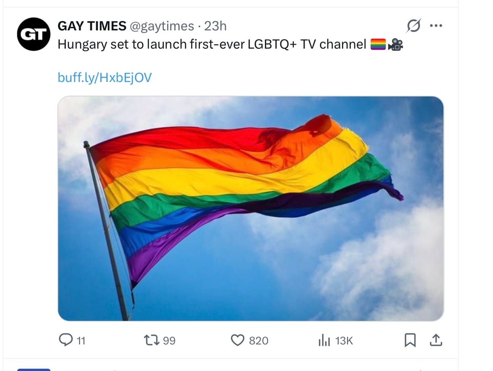 LGBTQ rights moving right along.