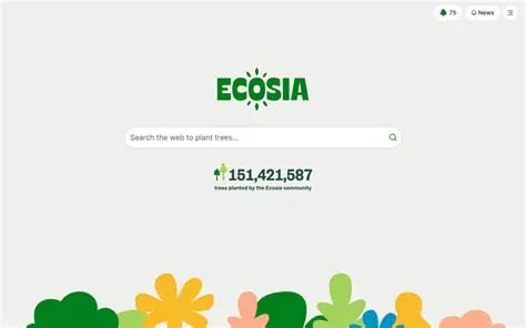 Ecosia launch screen