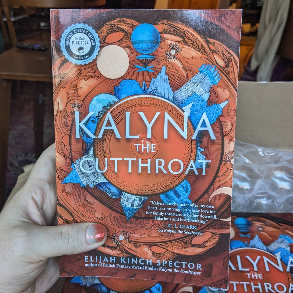 Kalyna the Cutthroat Out Tomorrow!