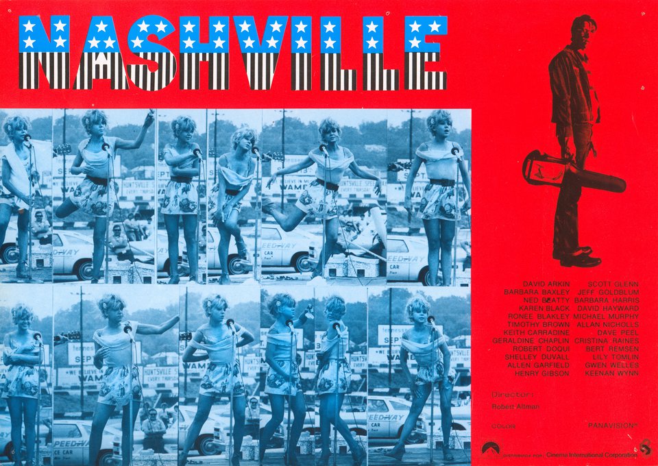 Quad poster for "Nashville."