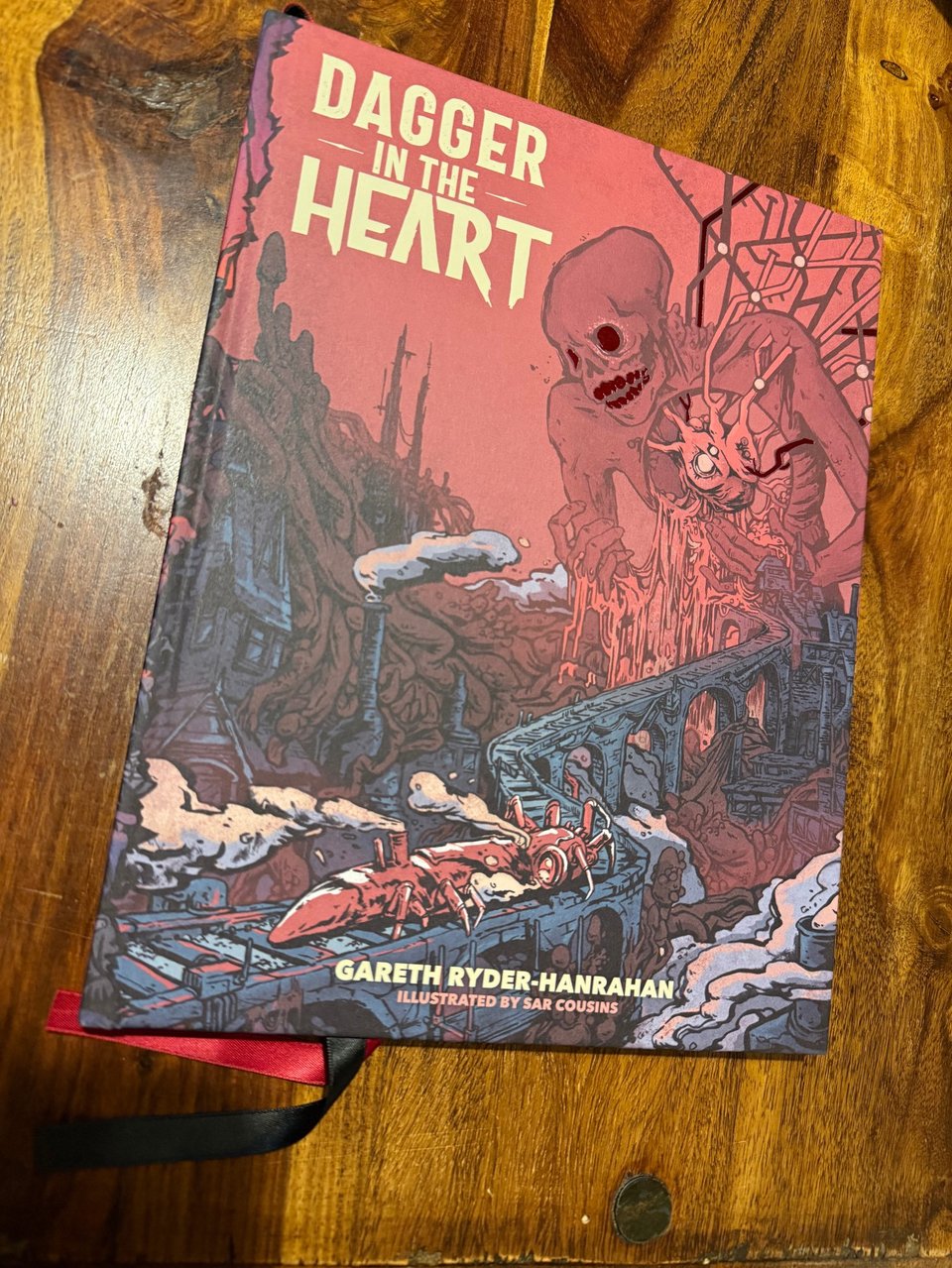 Dagger in the heart printed proof!