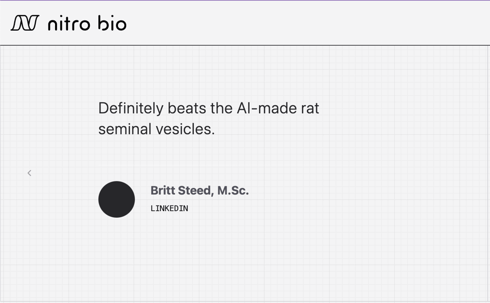 Nitro BioGraphics: it's live!