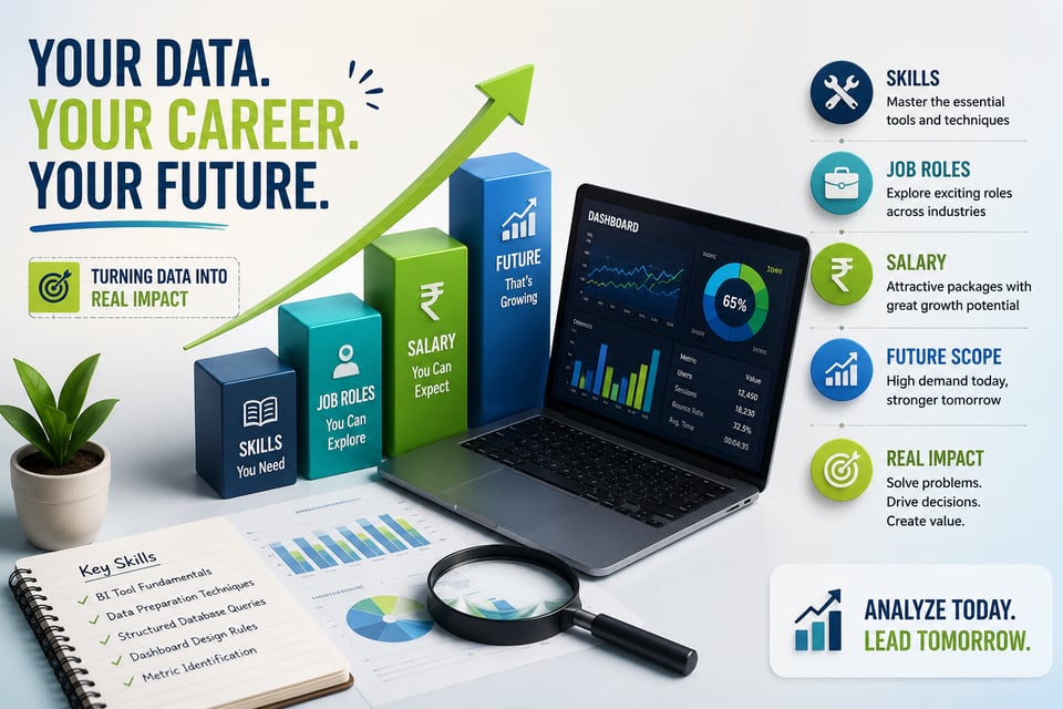 Data Analyst in India: Skills to Learn, Salary & Career Growth