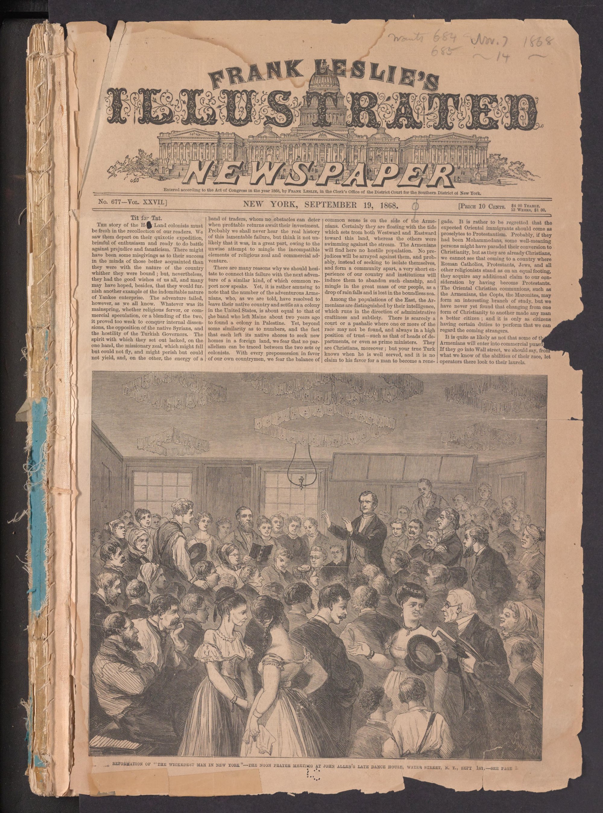 Frank Leslie's Illustrated Newspaper (New York, N.Y.) 1855-1891