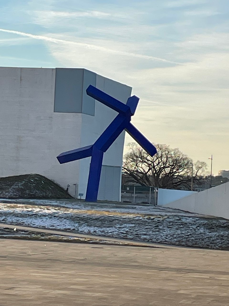 Statue in DC, looks like they're ice-skating