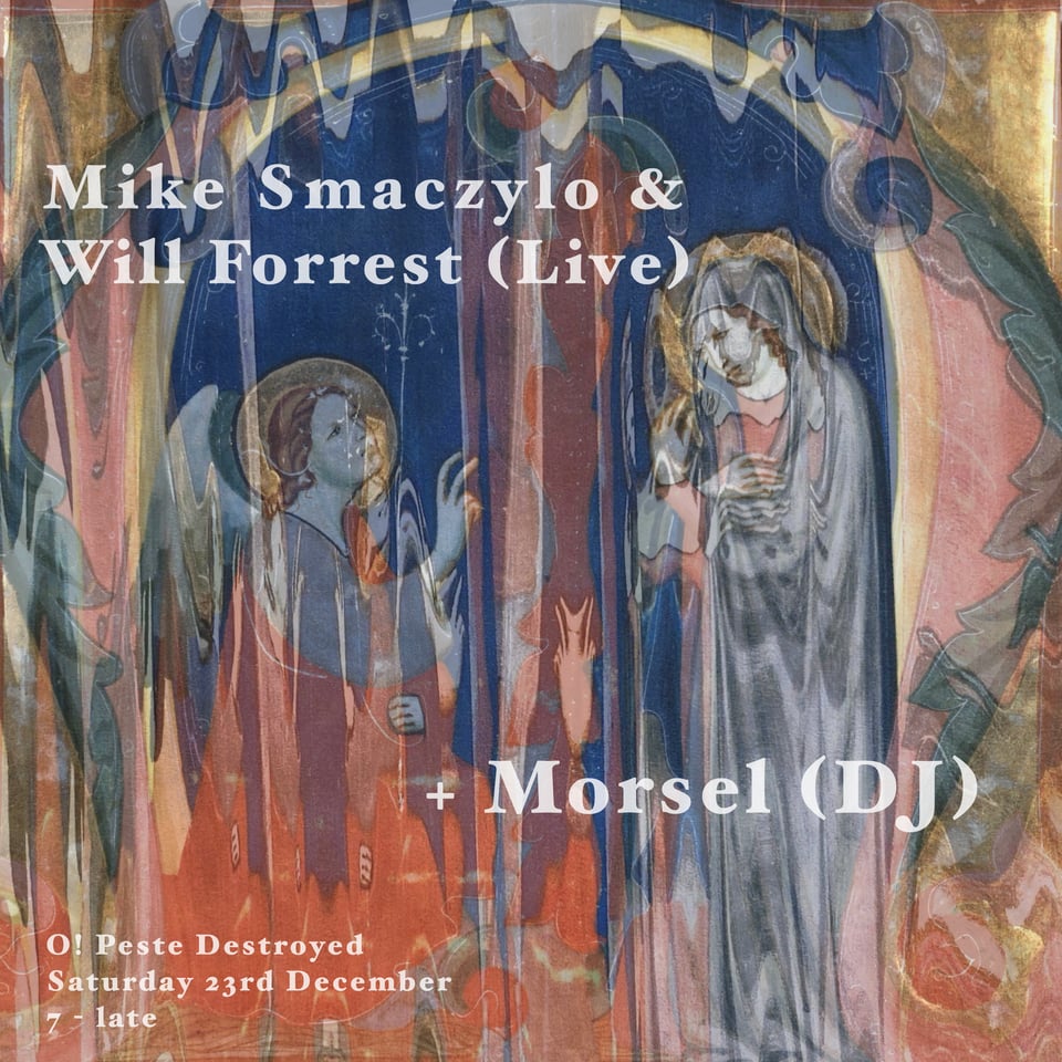 Half Edge with marjai tomorrow! // Peste, live folk set w/ Will Forrest - 23 december