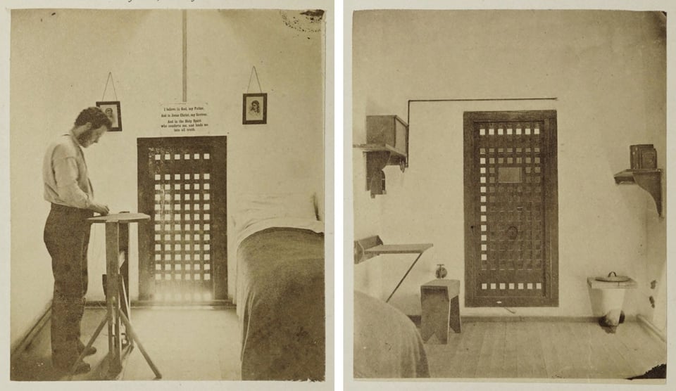 19th century prison cell