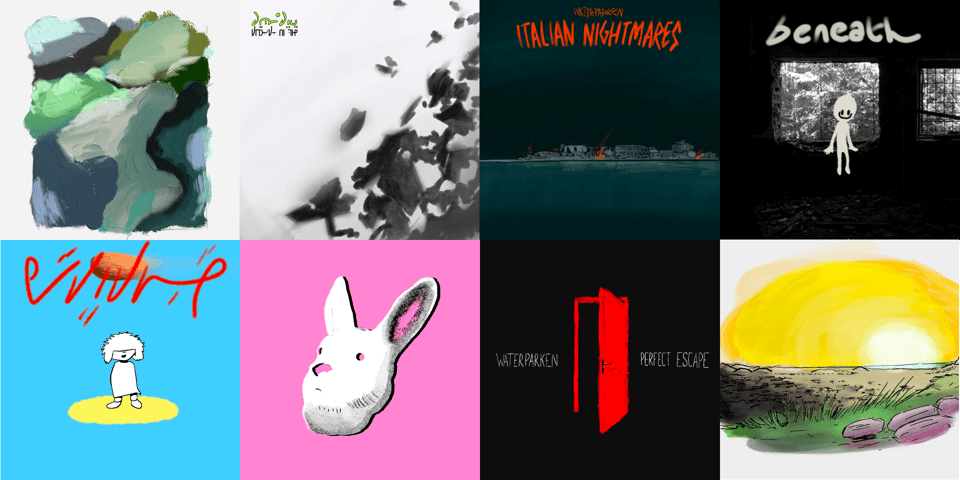 Various album covers