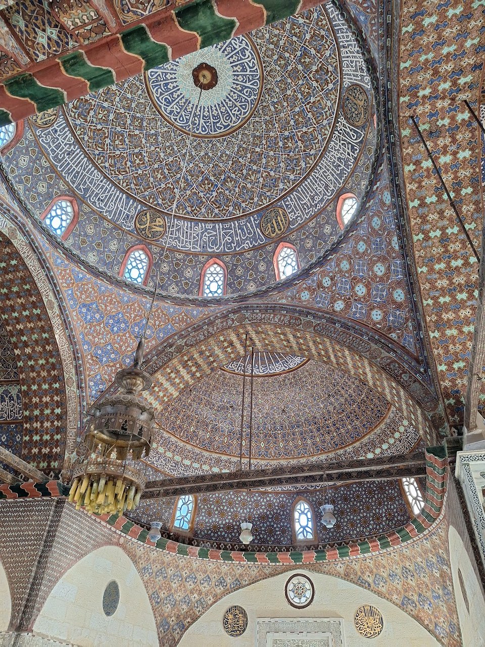 Interior of the Sulayman Pasha Mosque