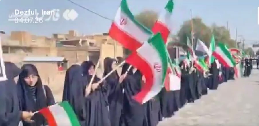 Iranians try to protect their power plants and bridges.