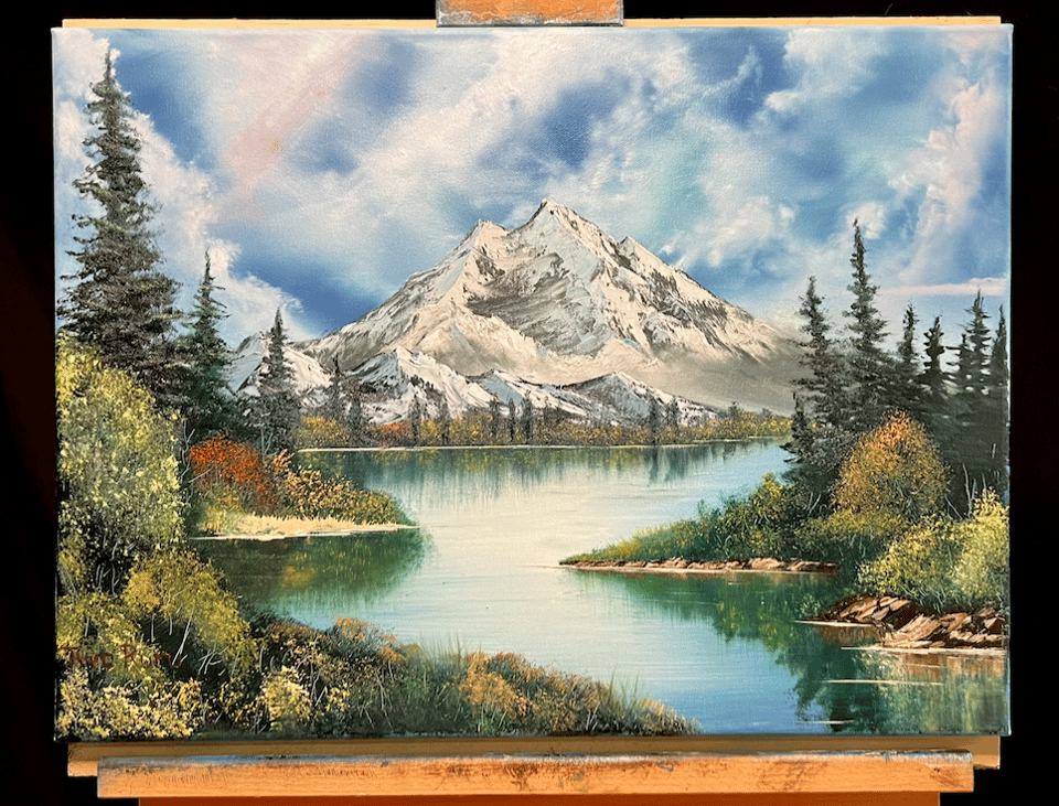 a bob ross ish painting I did for a project i'm doing (se01e02) 