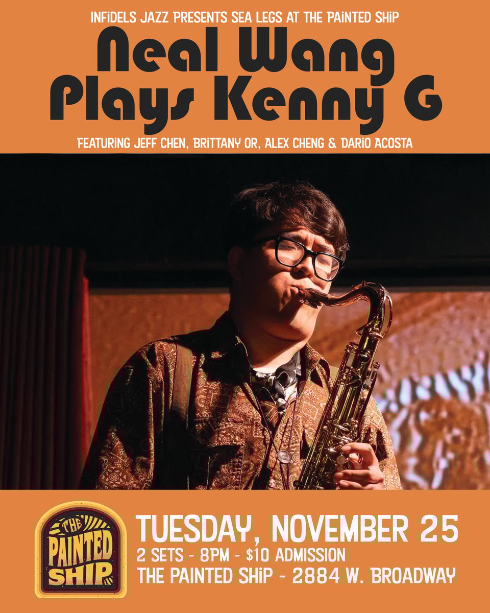 Neal Wang plays Kenny G at the Painted Ship
