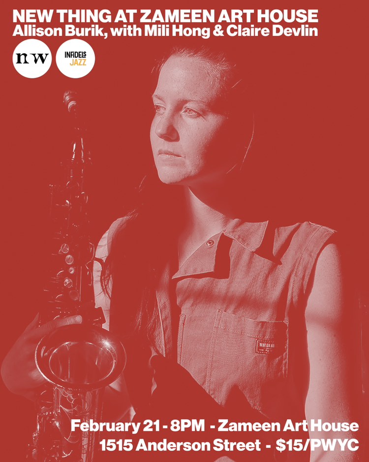 Allison Burik at New Thing