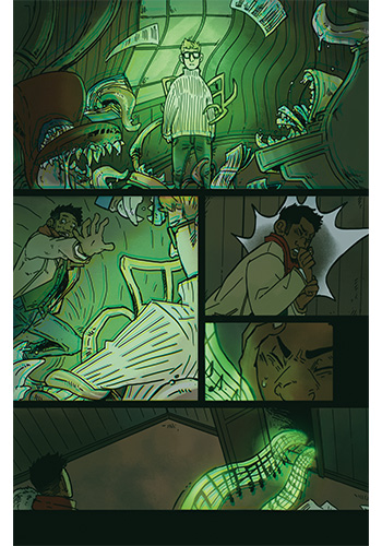 Color comics page.