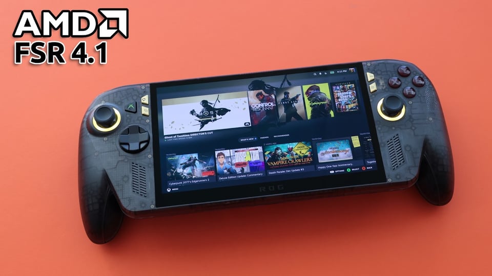FSR 4.1 on handhelds