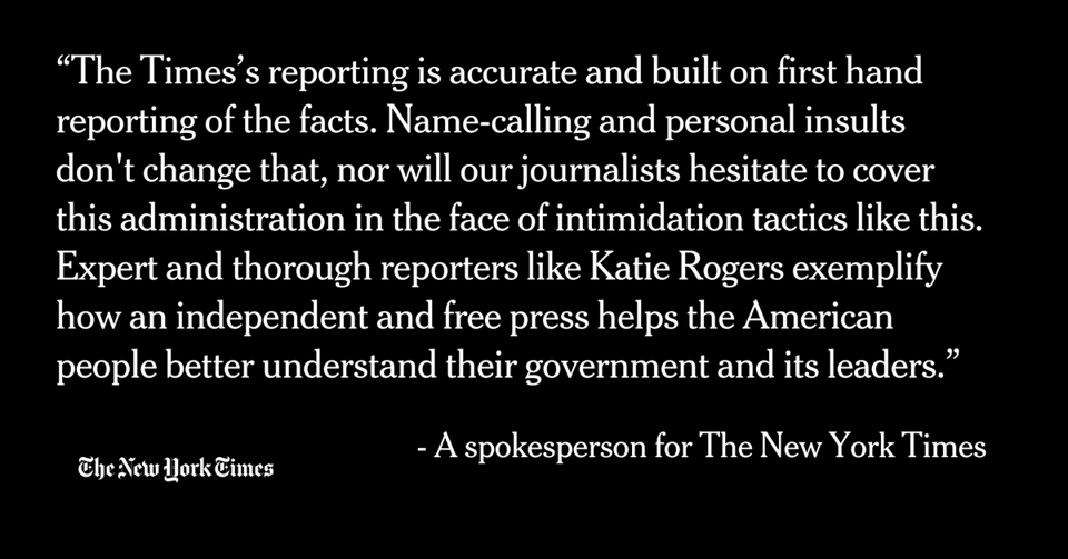 The New York Times defends its report on Trump’s decline.