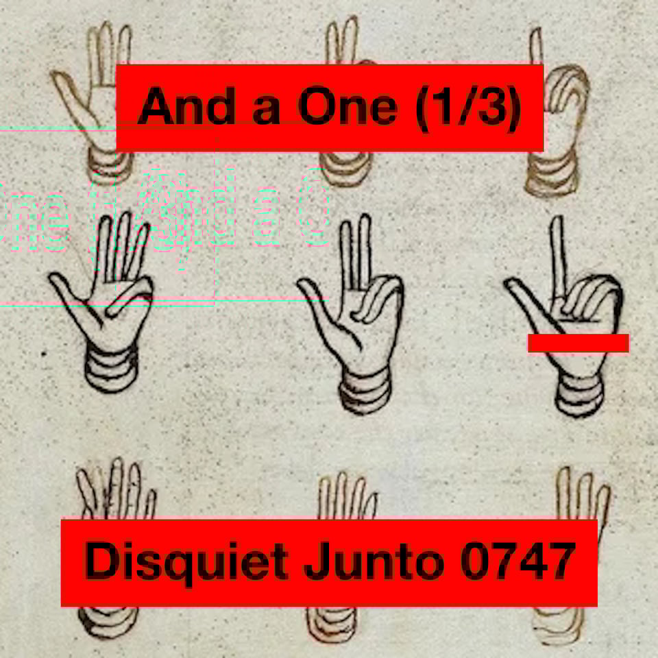 This is a three by three grid of nine hands showing various permutations of fingers, plus the name and number of the project