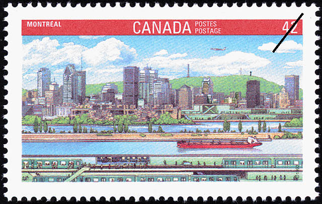 A Montréal postage stamp.
