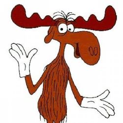 Bullwinkle says, "Hi!"