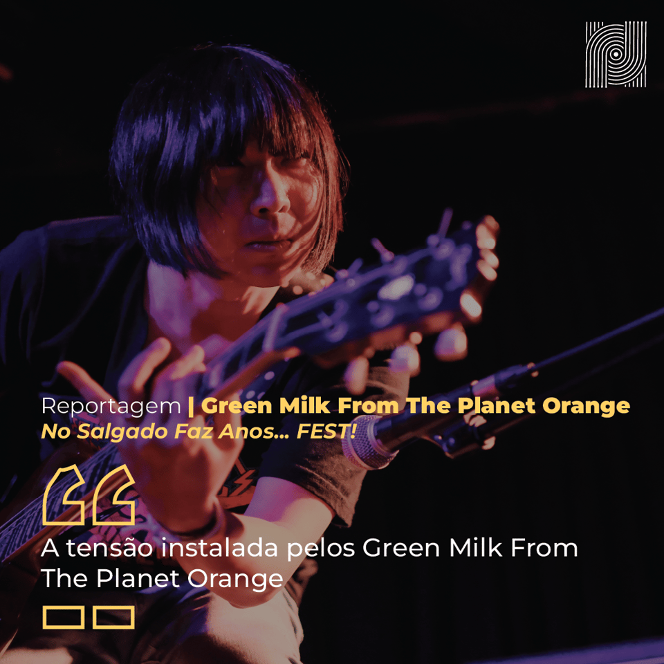 Capa Playback #59: Green Milk From The Planet Orange